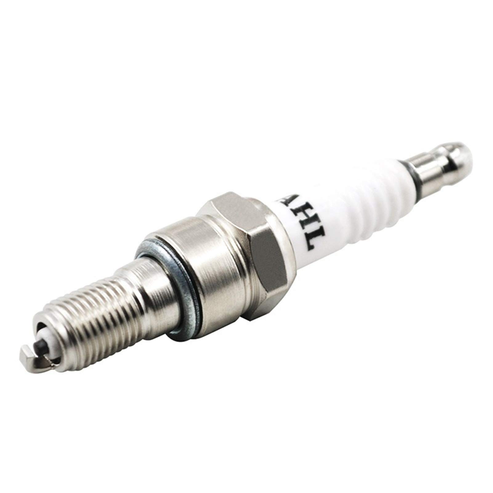 Bujía de Encendido para Motocicleta B8RHC B8RHI, Compatible con Kawasaki BN125A KFX400 KLX250R KVF700 VN800 KX250F KLX300 y Hyosung GT250R.