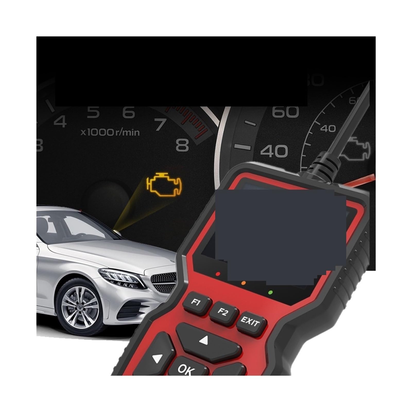V519 OBD2 Scanner Meccanico Professionale OBDII Strumento di lettura del codice diagnostico Rilevatore di guasti for auto for spia di controllo del motore
