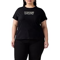 Levi’s Maglietta da Donna PL Perfect Tee, Batwing Shine Plus A, 3XL Plus