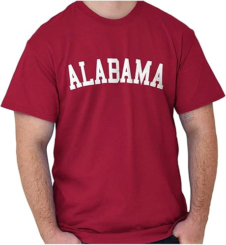 Miniatura 8 de Alabama Athletic Student Vacation Souvenir Graphic T Shirt hombres o mujeres