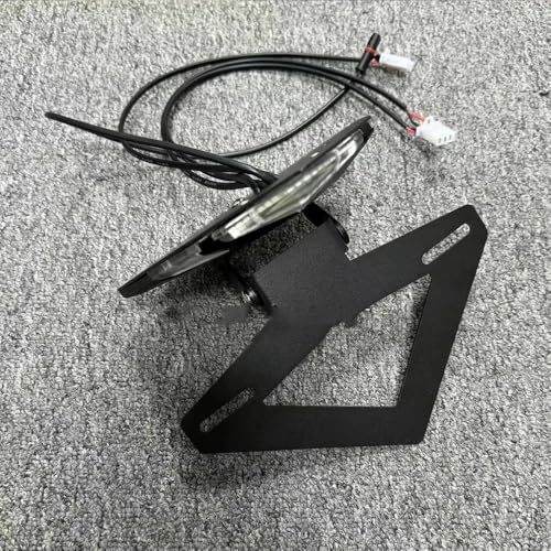 Feu arrière frein moto anti-vibration et support de plaque LED pour S1000RR M1000RR S1000R