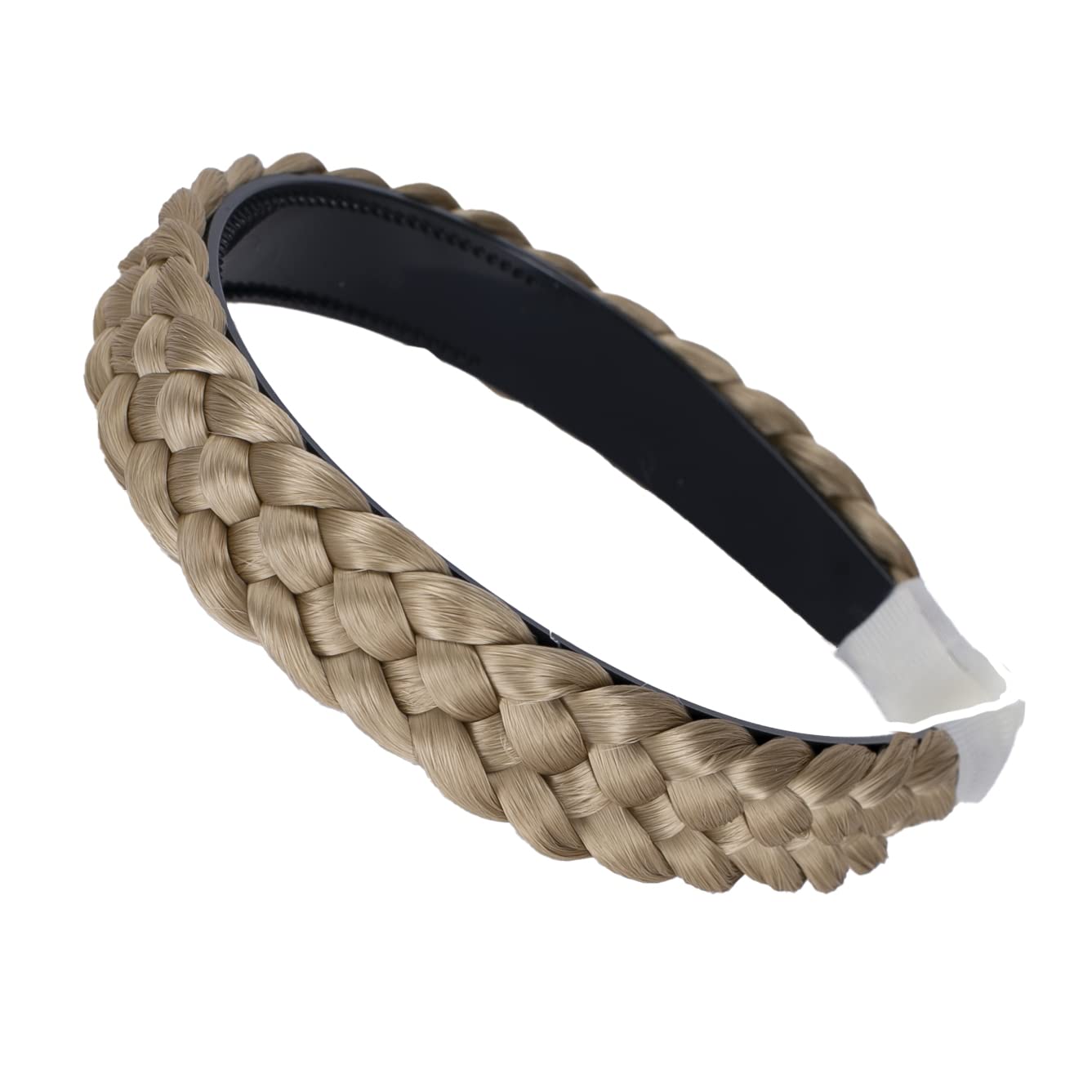 Caisha Fascia Intrecciata Parrucchino Copricapo Accessori Per Capelli Bionda Naturale HR5-image