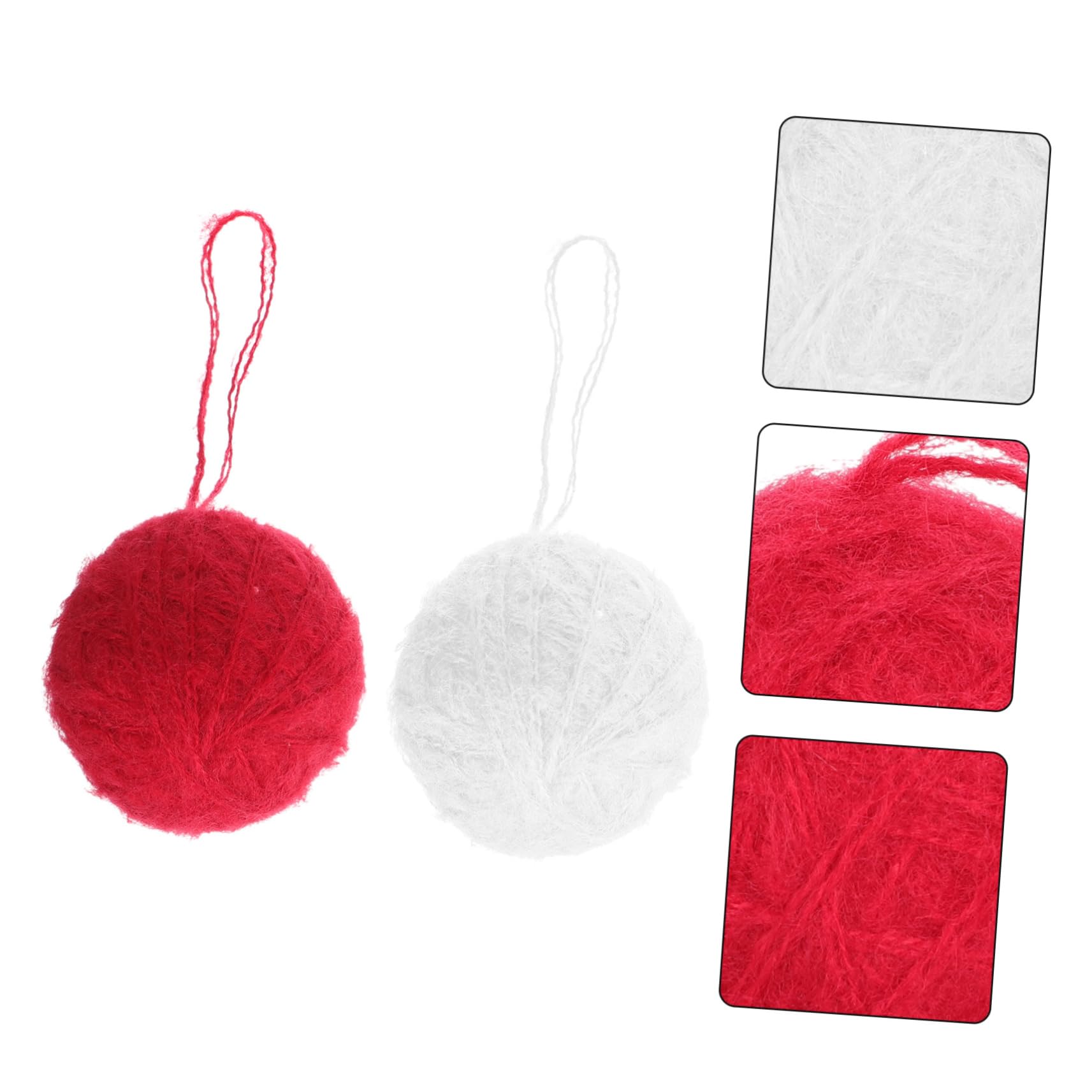 OUNONA 50stücke Teiliges Weihnachtsbaumkugeln Dekorative Weihnachtsornamente Für Festliche Feiern Und Partys Einzigartiger Christbaumschmuck