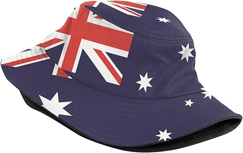 Vista 103 de KiuLoam Sombreros de pescador unisex con bandera, sombreros de pescador plegables para exteriores, verano, viajes, senderismo, playa, gorras