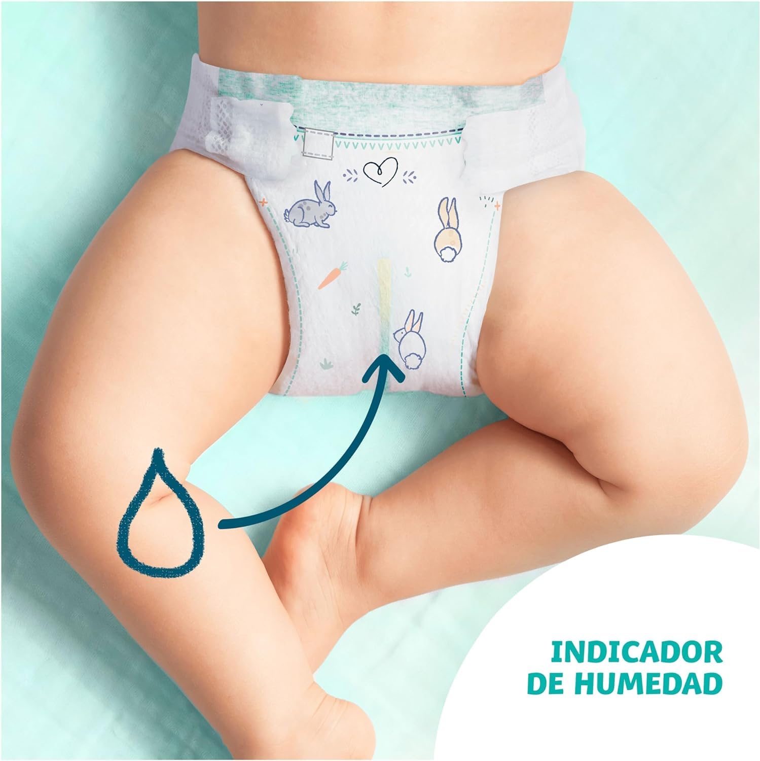 Dodot Pañales Bebé Cuidado Total Talla 3 (6-10 kg), 138 Pañales, Suave Protección de la Piel de Dodot con Ingredientes de Origen Vegetal