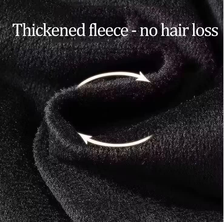 Men's Casual Fleece Jogger Sweatpants Men Winter Warm Plush Trousers3