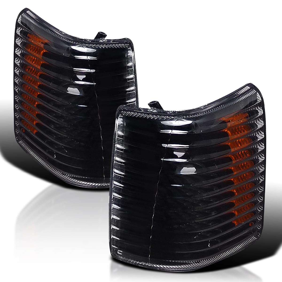 Amazon.com: SPEC-D TUNING Black Housing Clear Lens Corner Lights