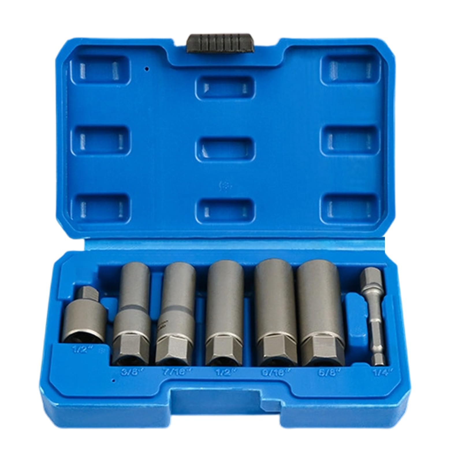 Buxuaaaa 7 Piece Set Damaged Screw Extractor Drill Bit Set Damaged Screw Extractor For Hexagonal Screws Bolt Extractors Head