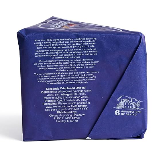 Leksands Original Swedish Rye Crispbread - 3 pack
