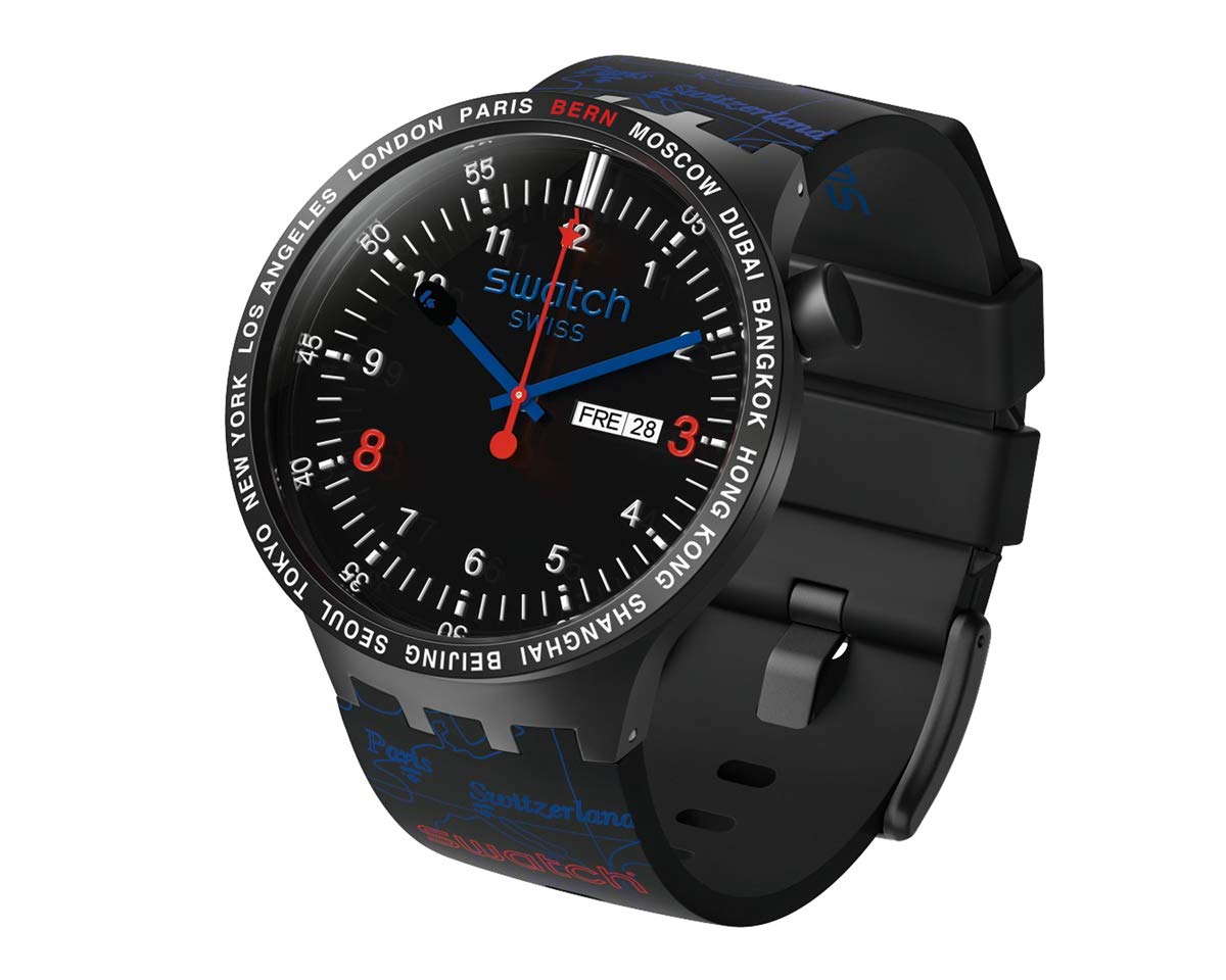 腕時計(アナログ) Bape x swatch_BERN Amazon | BAPE® X SWATCH BIG BOLD SWITZERLAND BERN | 腕時計