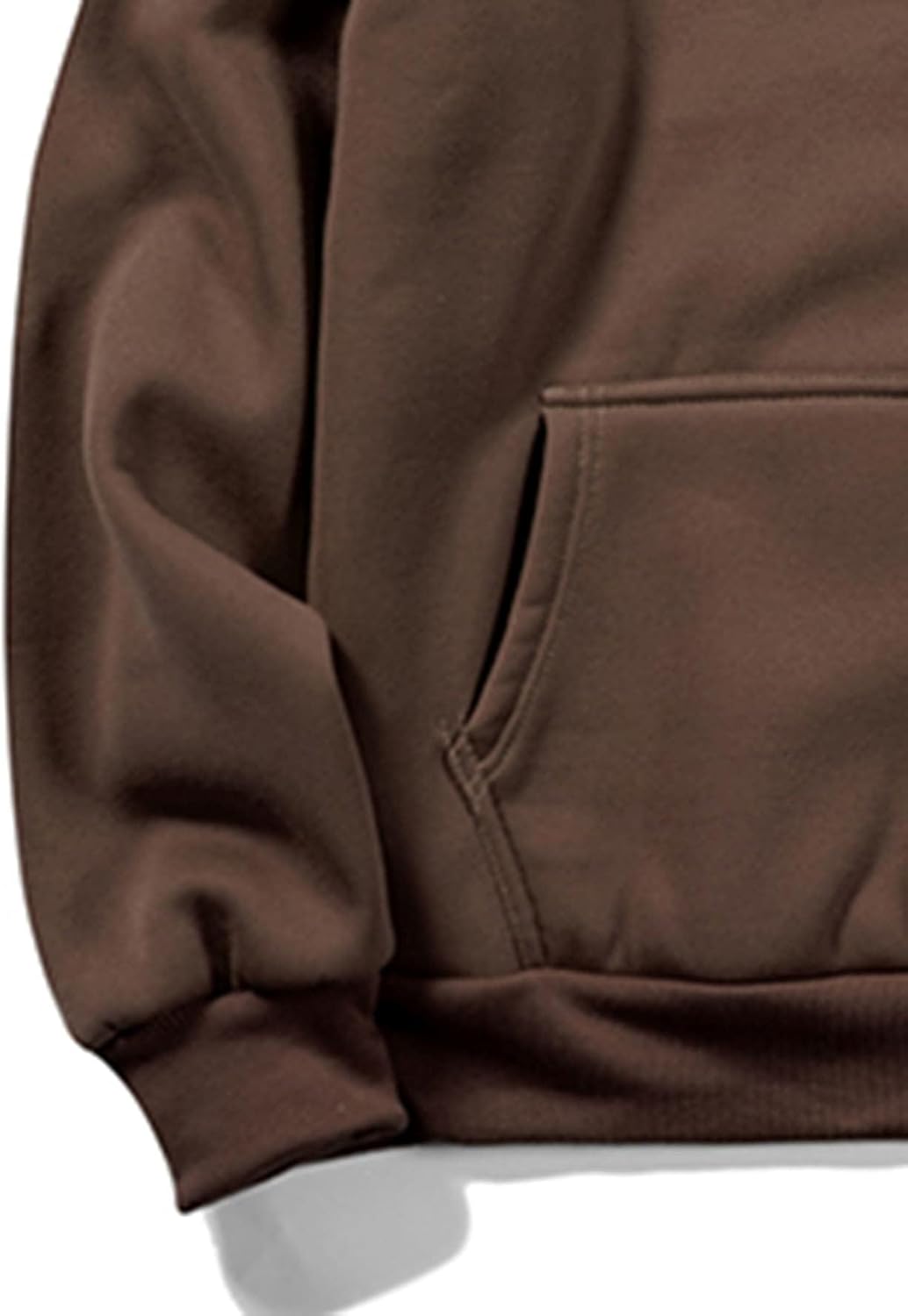 Floerns Men's Graphic Print Long Sleeve Drawstring Hoodie Pullover Sweatshirt - Image 2