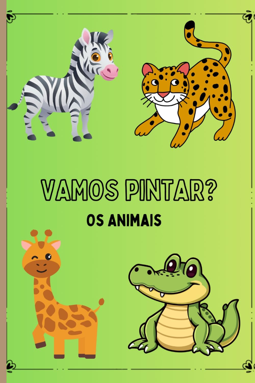 Vamos pintar os animais