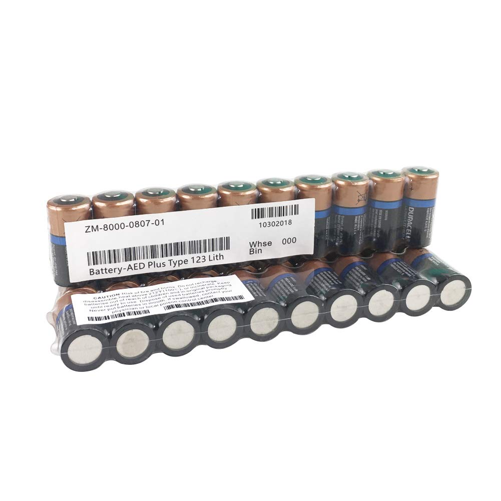 A.ED Plus Type 123 Lith ZM-8000-0807-01 pour pile au lithium CR7345 3 V