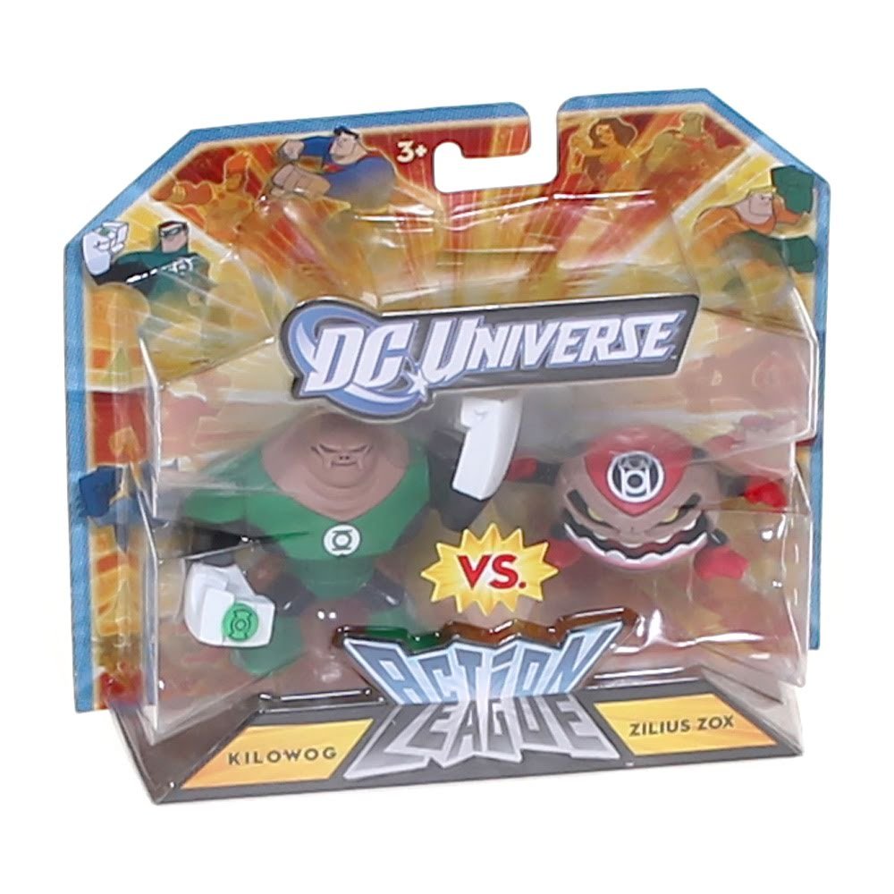 DC Universe Action League 3 inch Kilowog vs Zilius Zox Action Figure 2-Pack