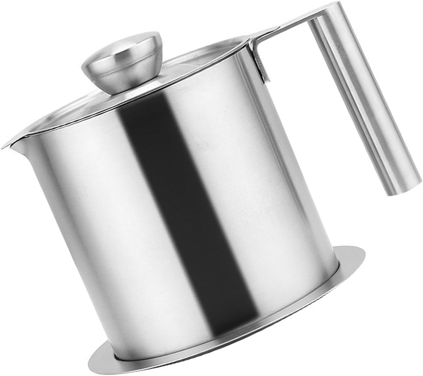 304Stainless Steel Container Oil Dispenser Metal Oil Filtering Bottle Suitable For Storing And Pouring Various Liquids