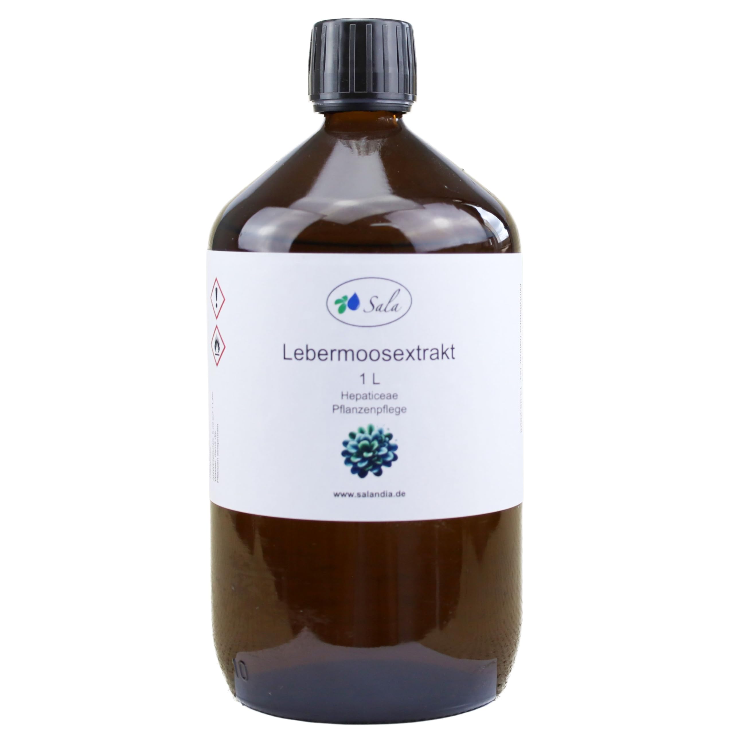 Sala Lebermoosextrakt Lebermoos Pflanzenpflege Extrakt 1 L 1000 ml Glasflasche