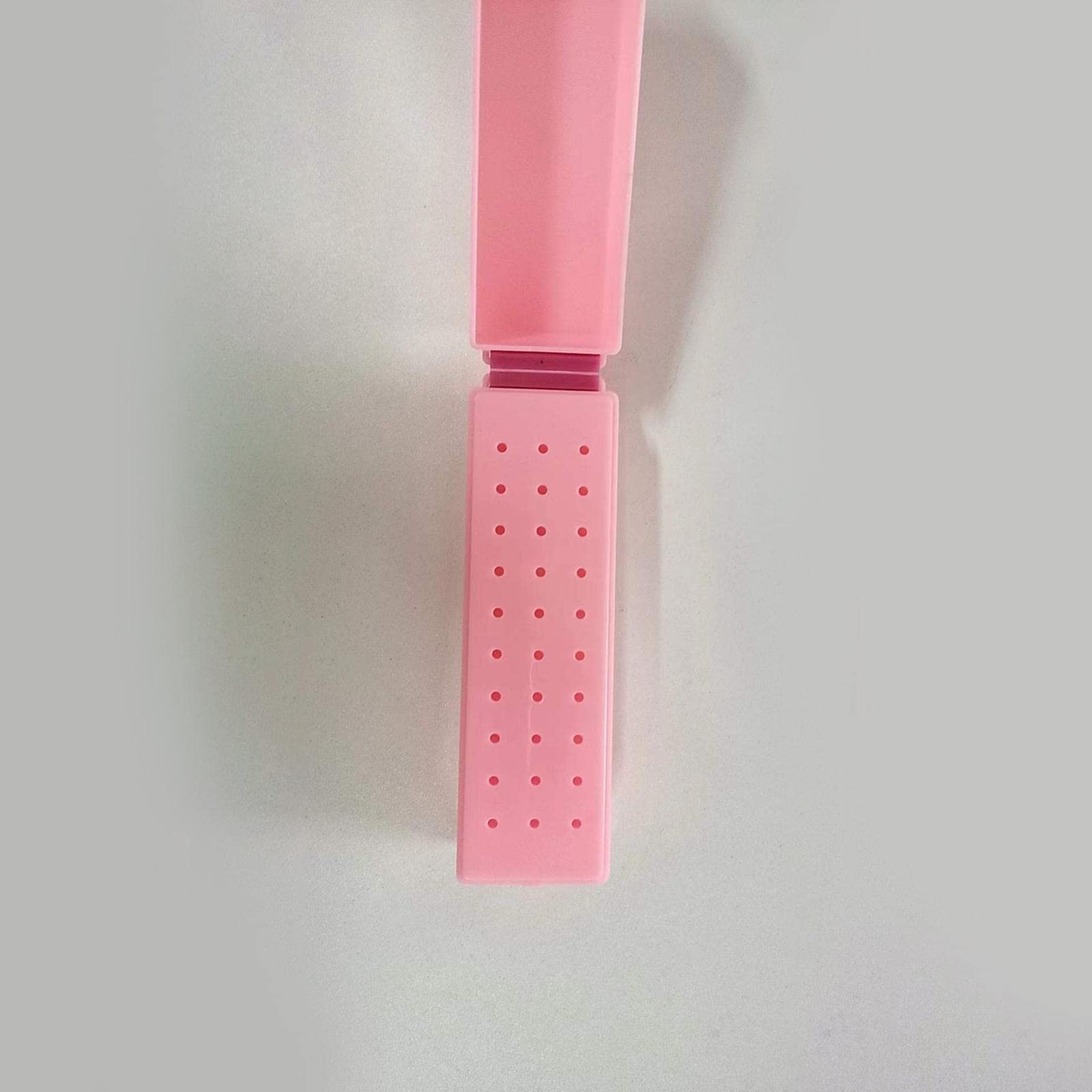 Fashion My Day Nail Drill Bits Holder Box 30 Holes Manicure Tools for Grinding Heads Pink Health & Beauty | Nail Care, Manicure & Pedicure | Nail Art Accessories-image-22