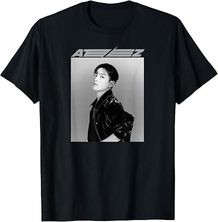 Amazon.com: Ateez Official Tour Merch Cities T-Shirt