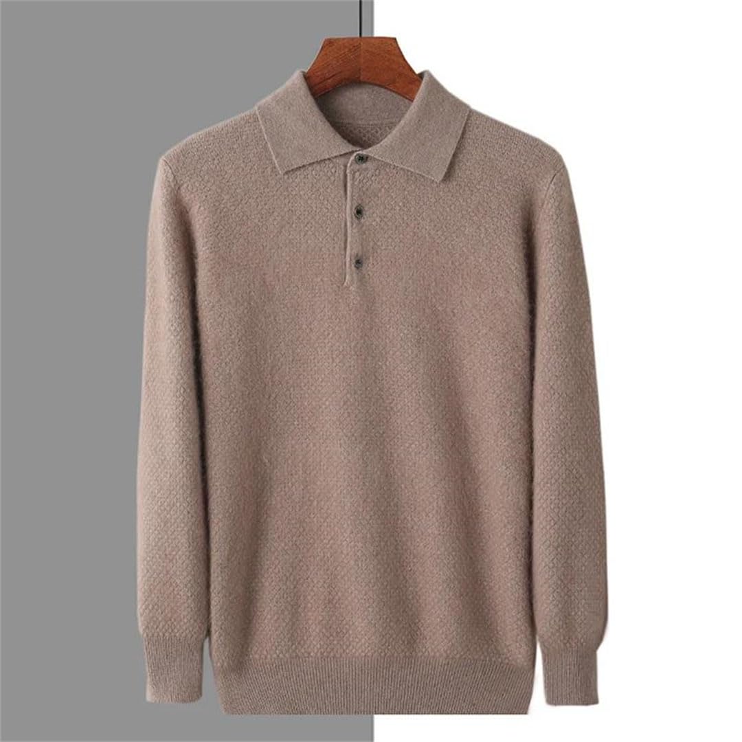 Vogrtcc Jersey De Punto De Cachemira para Hombre