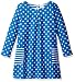 Gymboree Big Girls' Dotted Dress with Striped Pockets