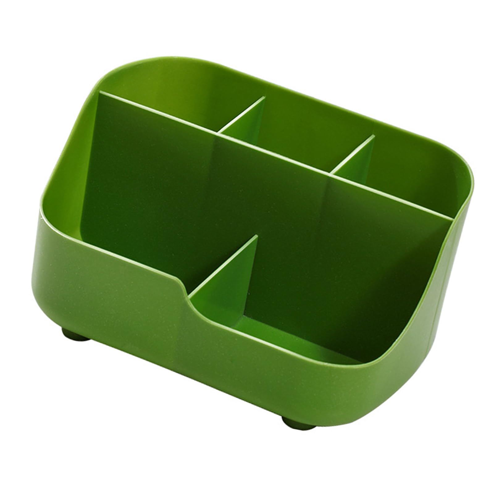 APGLSXY Stackable Cosmetic Organizers Transparents PP Component Multiple Compartment Design for Efficient Makeup Brush Storage Cosmetic Storage Box for Travel