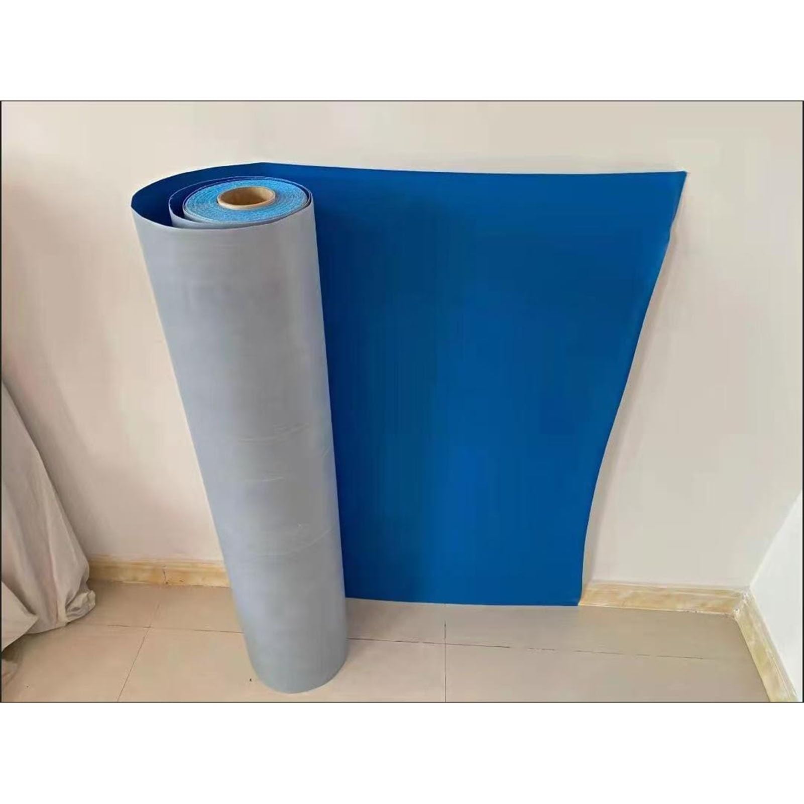 Genérico Cinta Azul Impermeable para reparación de techos, Tejas asfálticas Autoadhesivas, Rollo de Fieltro para techos, Cinta de Sellado para Fugas, Protector de Techo Duradero (50x100cm/1.64x3.3ft)