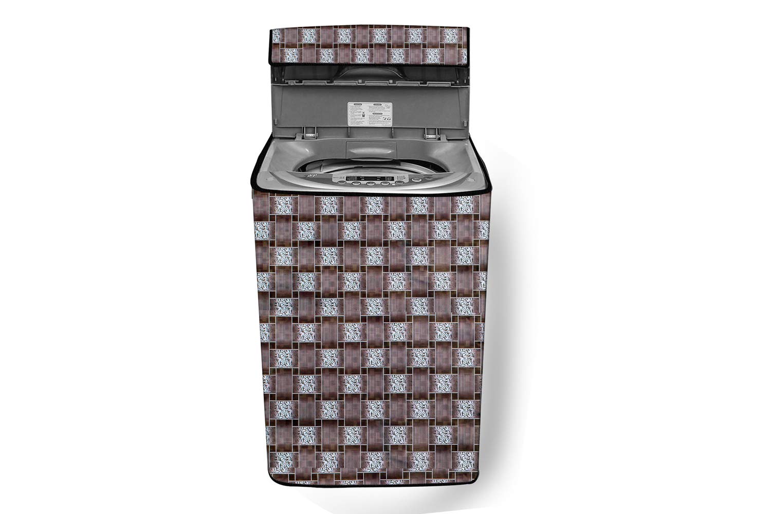 Stylista Washing Machine Cover Compatible for Godrej 6.2 kg Fully-Automatic Top Load WTA 620 CI Printed-image-27