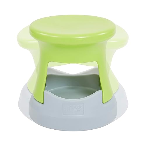 Miniatura 44 de ECR4Kids Taburete tambaleante de almacenamiento, altura del asiento de 15 pulgadas, asientos activos, azul/gris claro Negro -,Azul,gris, azul,