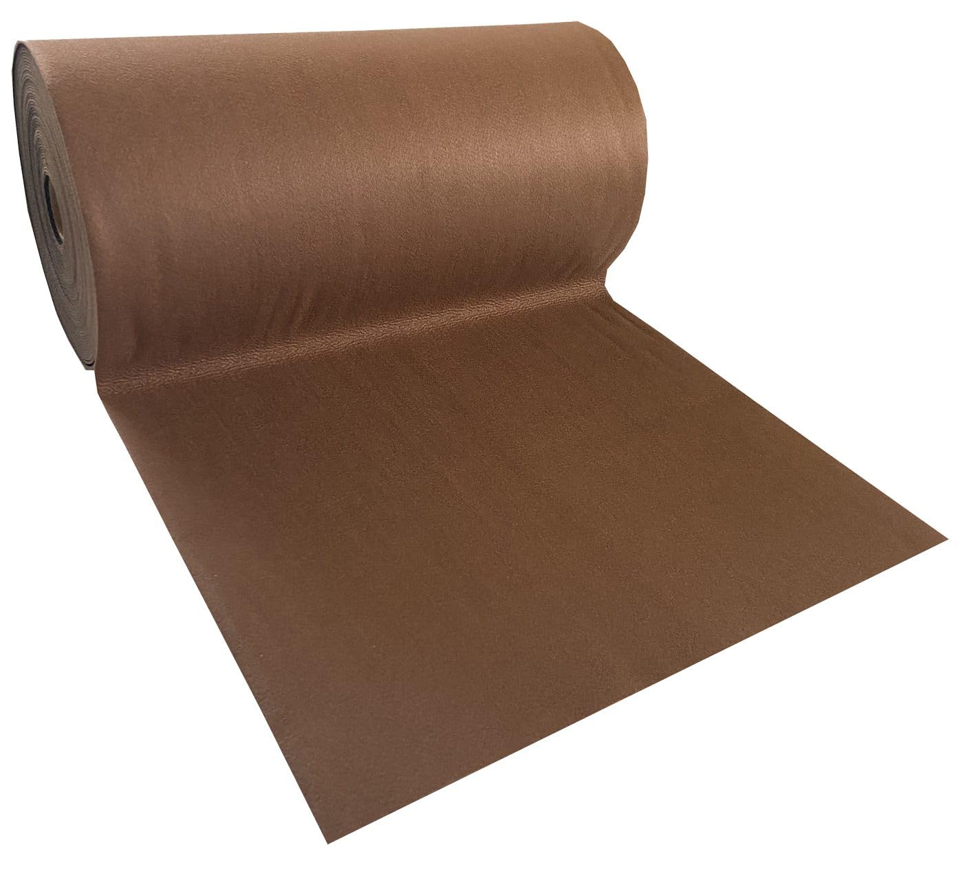 Exma Alfombra de Pasillo Antideslizante | Alfombra moqueta Pasillo Estampados | Fácil Limpieza | Alfombra Pasillero | Venta por Metros | 100cm x 61cm - MARRÓN