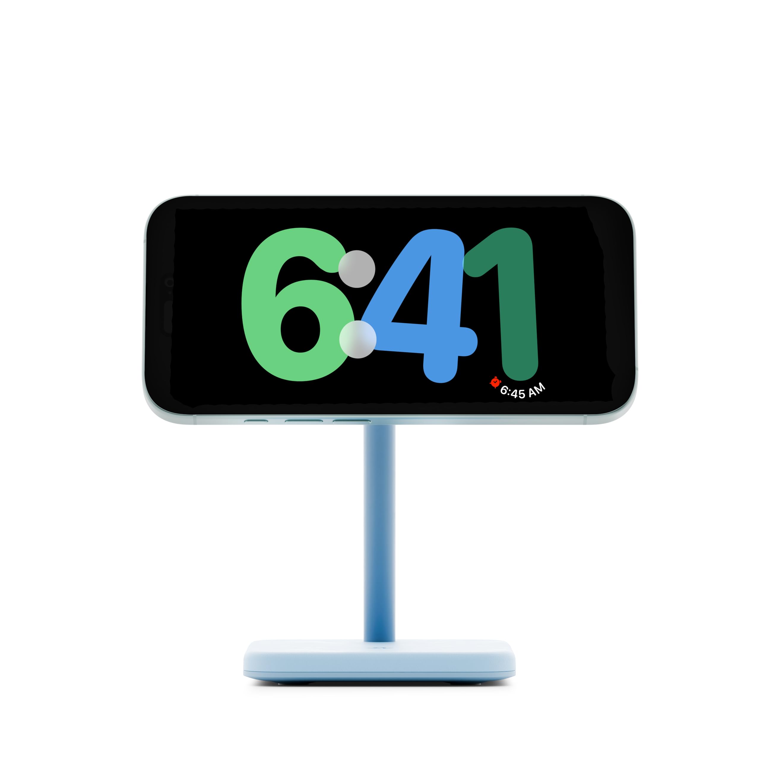 Twelve South HiRise 2 Deluxe - Stazione di ricarica wireless 2 in 1, colore: blu | per dispositivi Apple - Qi2 MagSafe Charger, caricabatterie wireless veloce per iPhone 15 14 13 12 Pro e Max, AirPods Pro/3/2