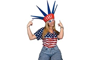 Patriotic Uncle Sam Wide Top Hat