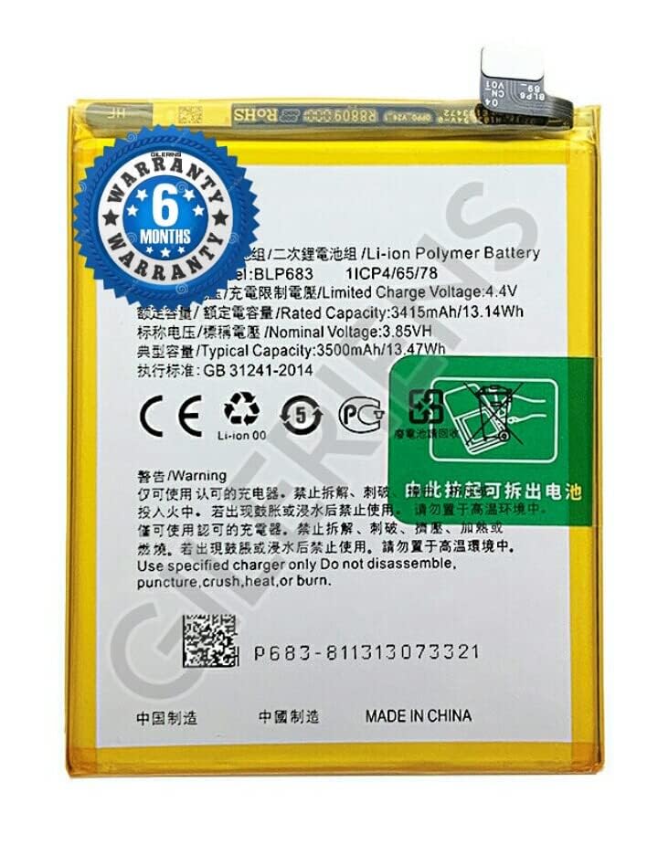 Image of Original BLP683 Battery for Realme 2 Pro Oppo F9 Pro Oppo F9 Battery with 6 Month Warranty** (CAR210)