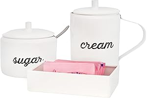 AuldHome Azucar en Cuadritos para Cafe Farmhouse Set