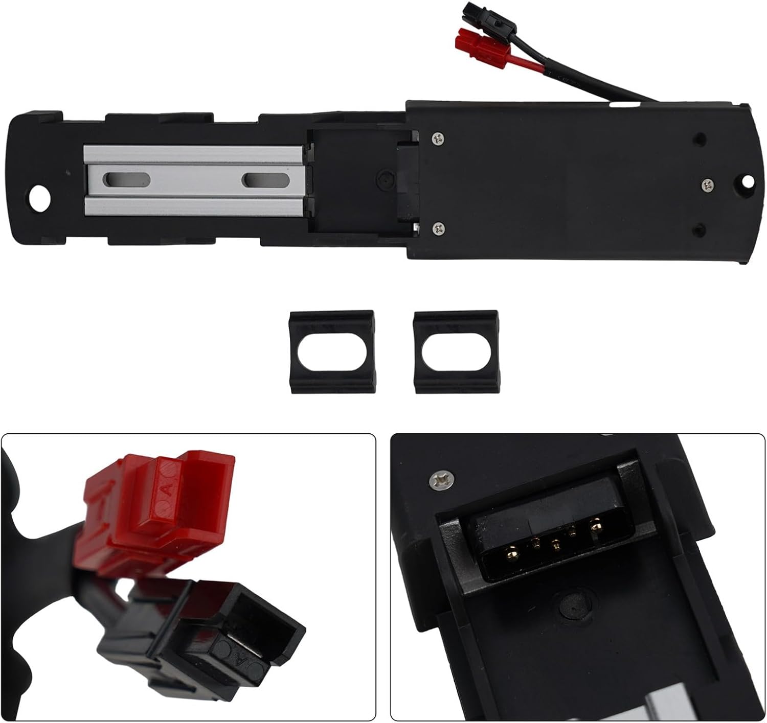 Ebike Battery Bottom Base, Ebike Battery Box Mounting Base Battery Mounting Plate Holder for Hailong1 2 Electric