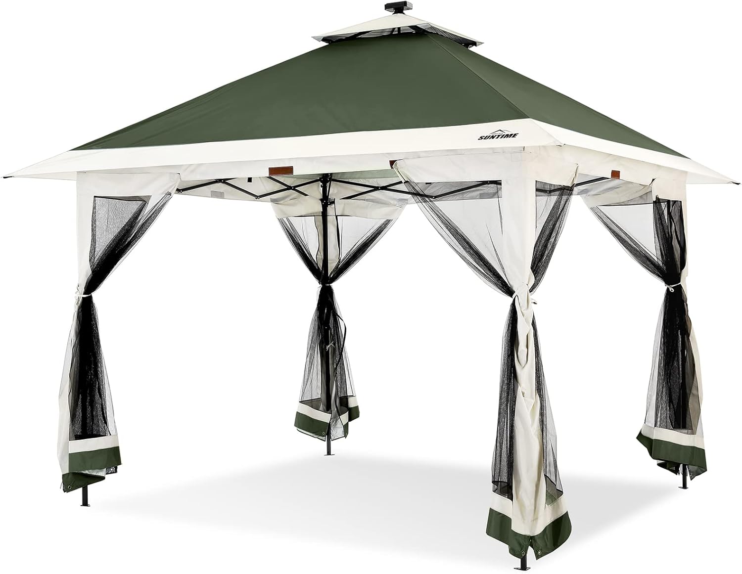 Suntime 12x12 Instant Pop Up Gazebo Canopy Tent El Salvador Ubuy