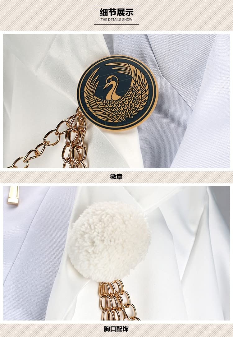 Amazon.co.jp: 刀剣乱舞 鶴丸国永 コスプレ出陣服 戦闘服 コスプレ衣装