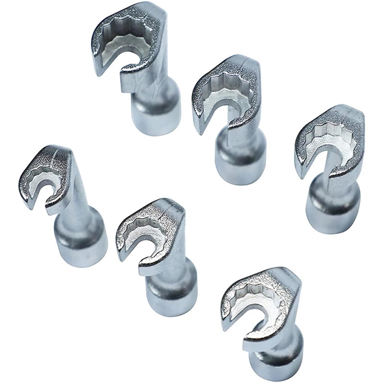 Zespół Wtryskiwacza Paliwa 6 szt. 1/2 "przewód wtryskiwacza paliwa zestaw kluczy nasadowych wtryskowych 12mm 14mm 16mm 17mm 18mm 19mm