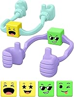 Vista 8 de Regalos navideños para adolescentes, niñas, niños y adultos, soporte para teléfono celular: soporte para teléfono con pulgares arriba ajustable