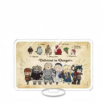 2点　ダンジョン飯　ライオス　マルシル　アクリルスタンド　アクスタ　ダン飯 Amazon.co.jp: YIKAWA ダンジョン飯 ライオス アクリルスタンド