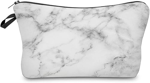 Deanfun - Bolsa de maquillaje impermeable con diseño de mandala y flores, impermeable, espaciosa, cosmetiquera, bolsa de viaje ideal como regalo