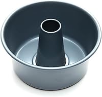 Vista 8 de Fox Run Molde antiadherente para pastel de ángel con parte inferior extraíble, 10 x 10 x 4.5 pulgadas, metálico