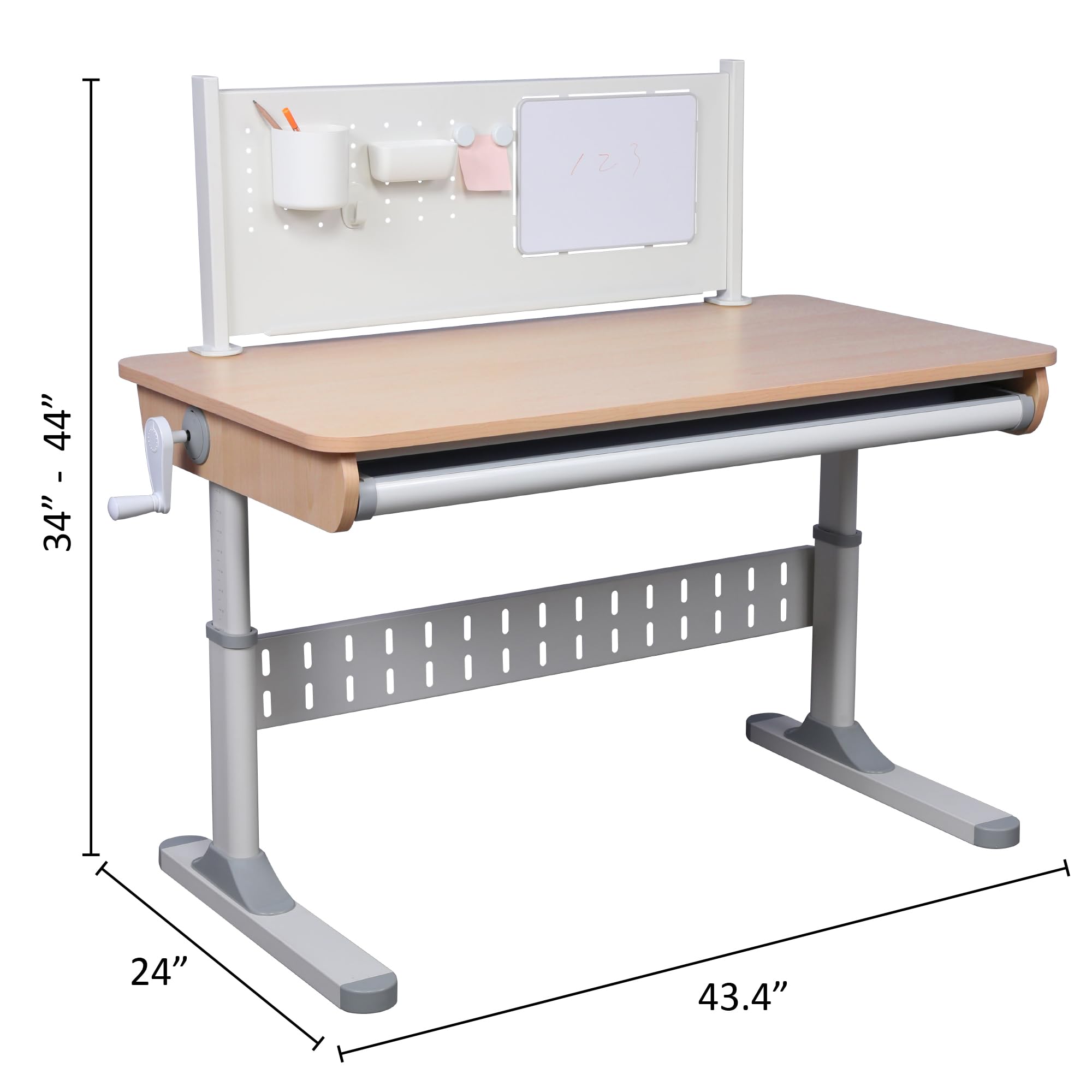 Kids Adjustable Height Tables Height-Adjustable Electric Desk