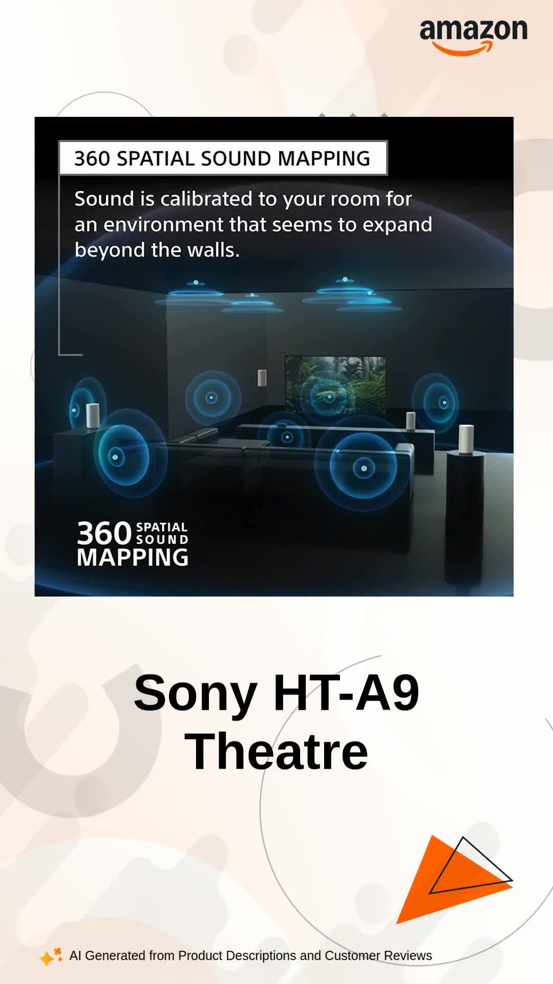 SONY ホームシアターシステム HT-A9 Sony HT-A9 A Series Premium Home Theatre System 7.1.4Ch 360 SSM