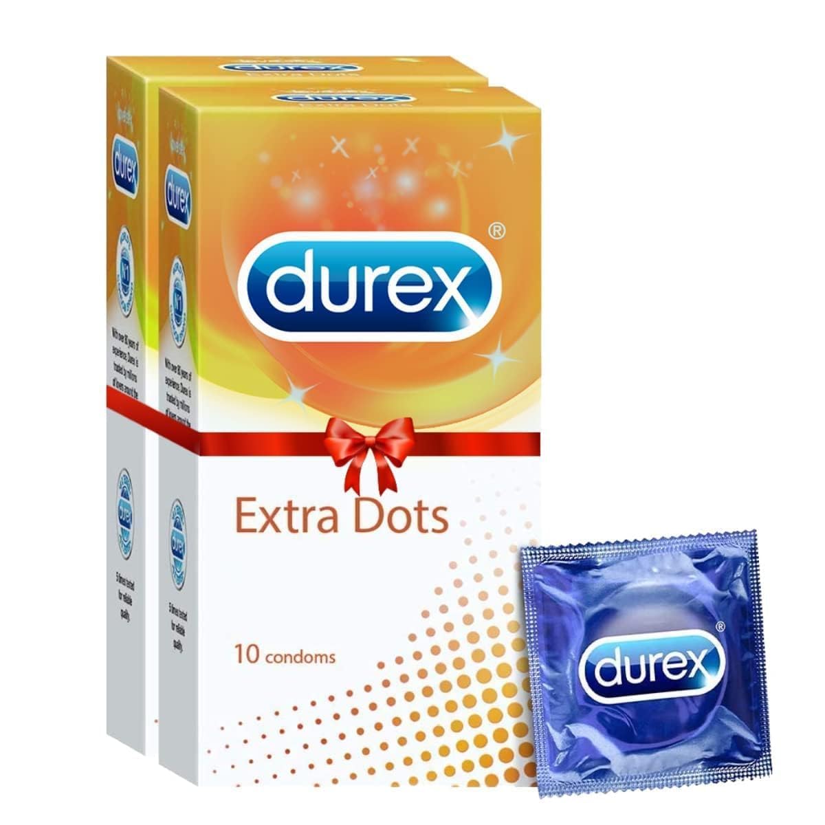 Durex Condoms, Extra Dots- 10s (Pack of 2)-picture-19