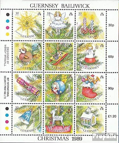 Amazon Com United Kingdom Guernsey 470 481 Sheetlet Complete Issue Unmounted Mint Never Hinged 19 Christmas Stamps For Collectors Toys Games