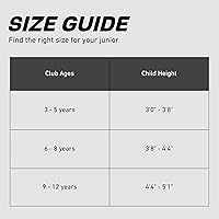 Vista 8 de Juego de palos de golf Precise X7 para niños – Juego junior de golf para niños y niñas con ejes de grafito ligeros, híbrido, putter y bolsa