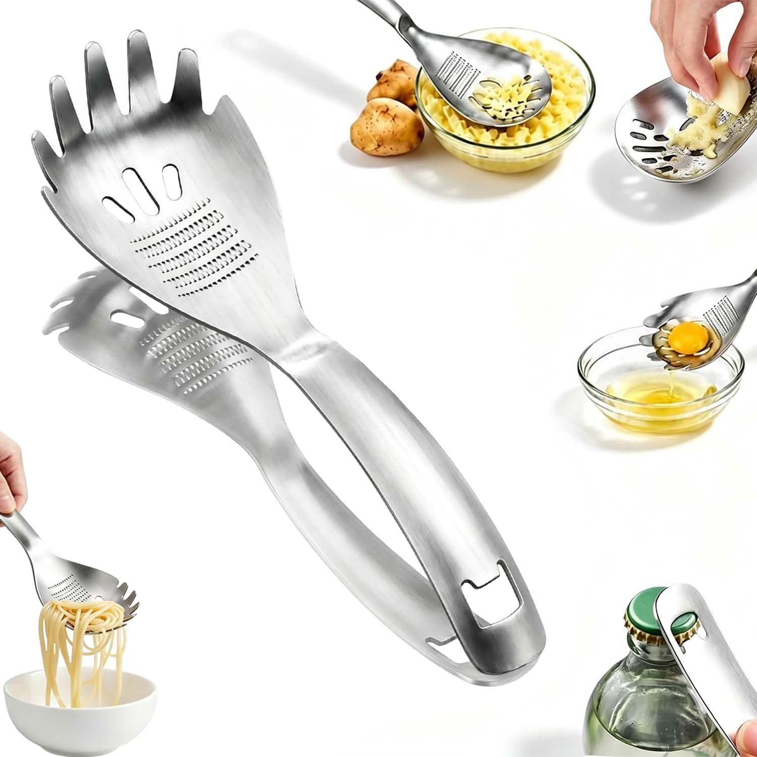 2027 New Upgrade 6 in 1 Multifunction Cooking Spoon，A