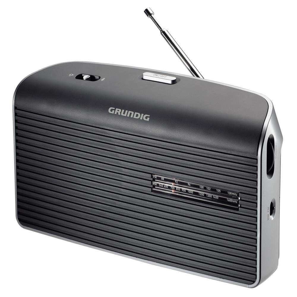 Grundig Music 60 Empfangsstarkes Radio im modernen Design grau