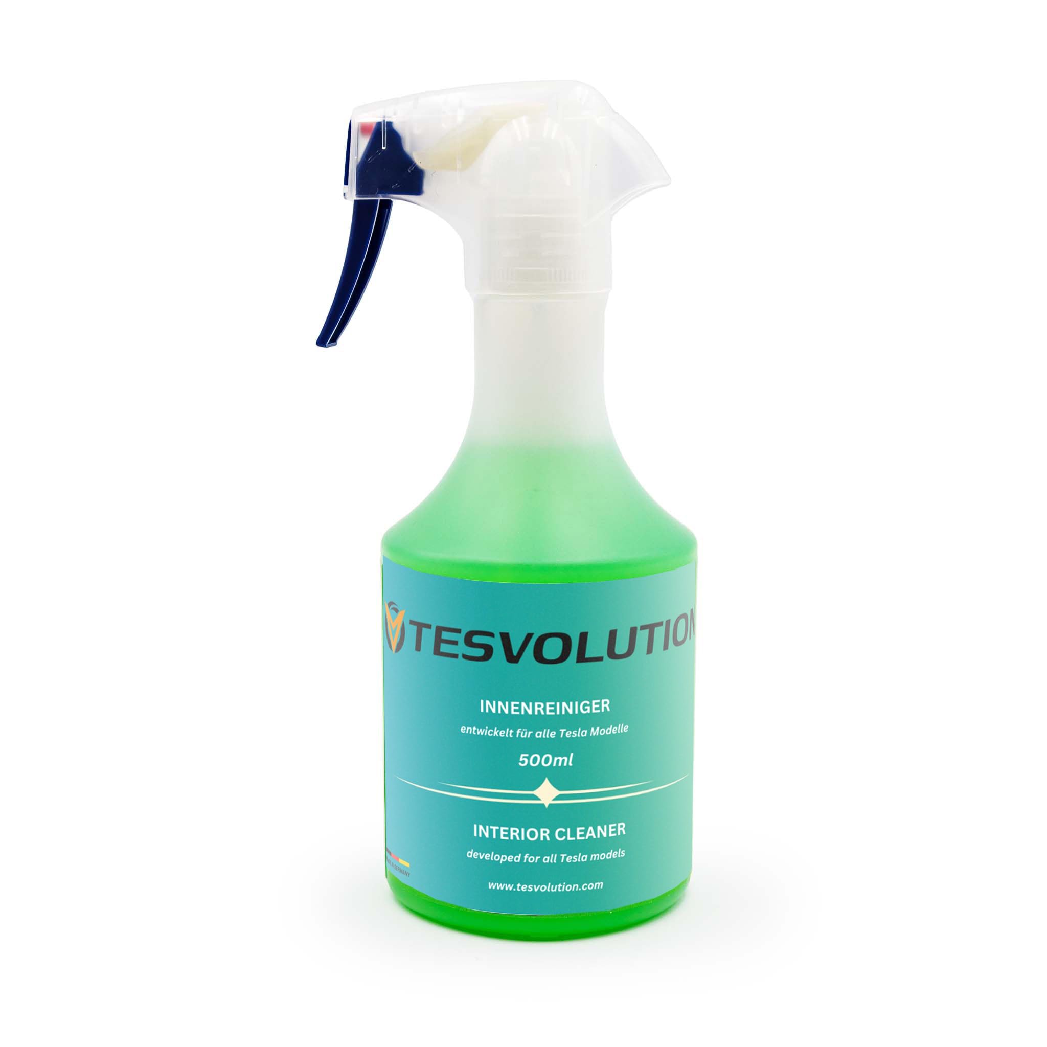 Set di cura per interni del Tesla Model 3 / Model Y per interni, appositamente progettato per sedili Tesla, cruscotto e rivestimento della porta, pelle vegana, con detergente interno