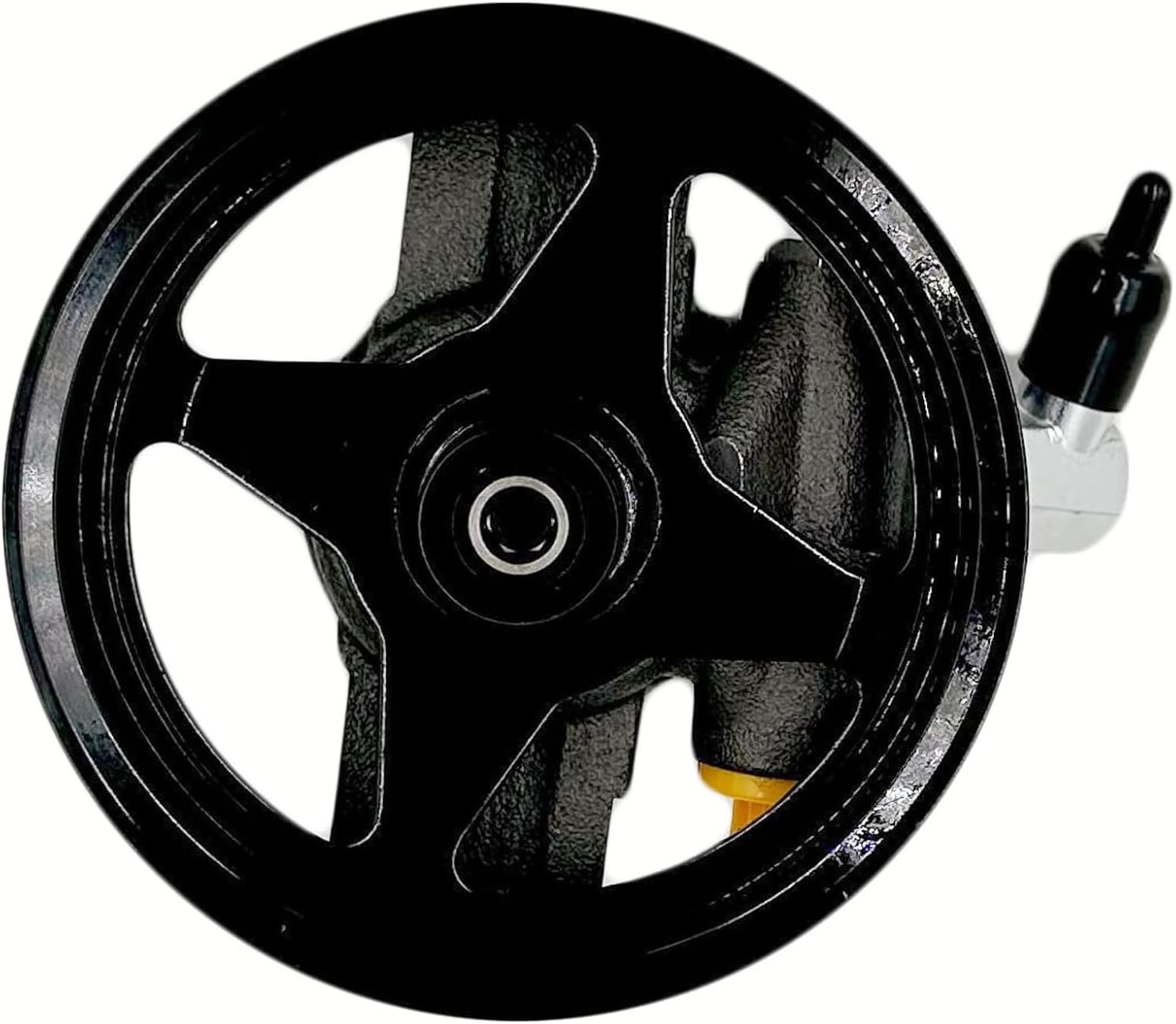 Power Steering Pump with Pulley Compatible with 1997-2005 Ford F-150 5.4L V8,1997-1999 Ford F-250, 20-282